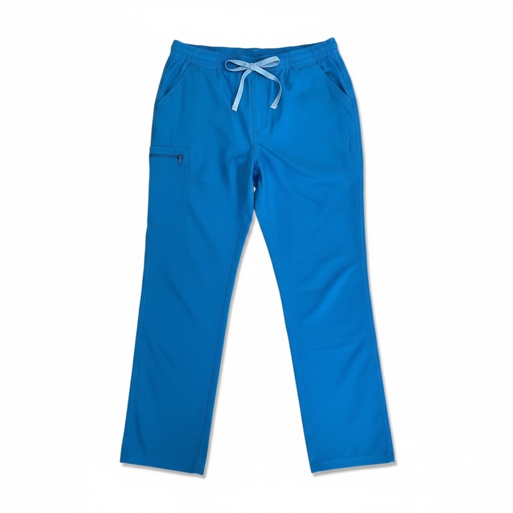 FIGS Technical Collection Scrub Pants Blue Large Tall NWOT